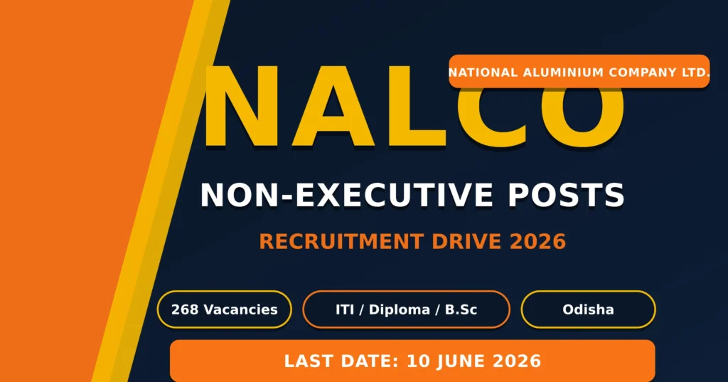 NALCO Non-Executive Recruitment 2026