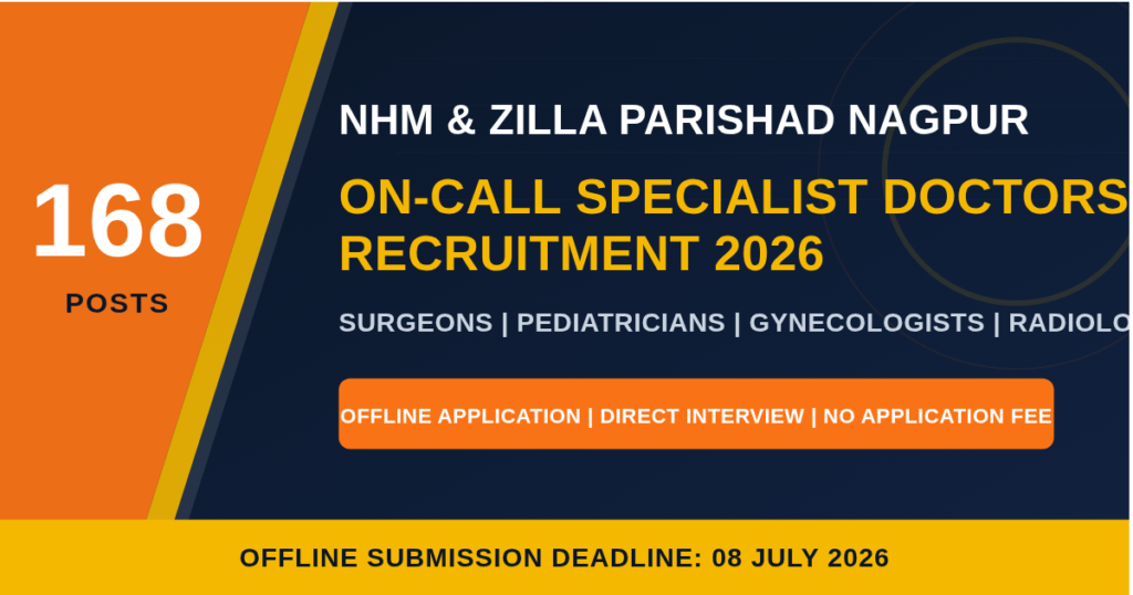 NHM Nagpur Specialist Recruitment 2026