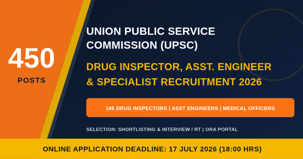 UPSC Recruitment 2026