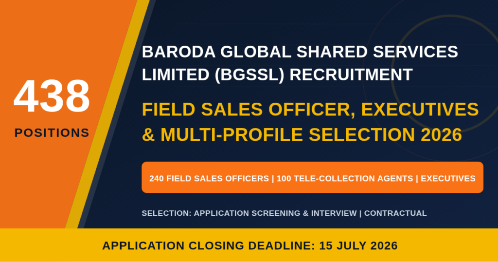 BGSSL Recruitment 2026